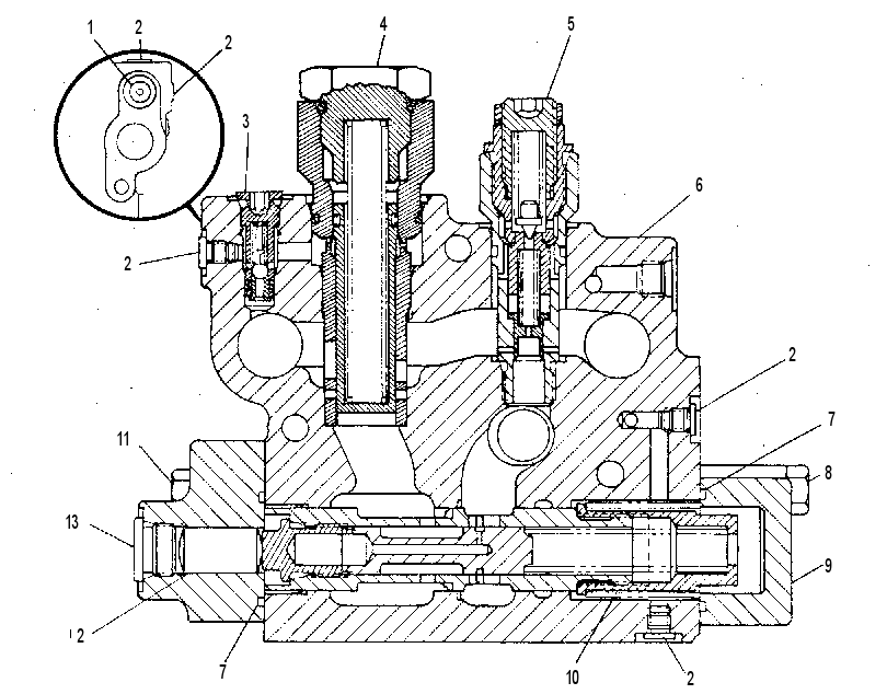 Клапан управляющий 9T5322 CAT