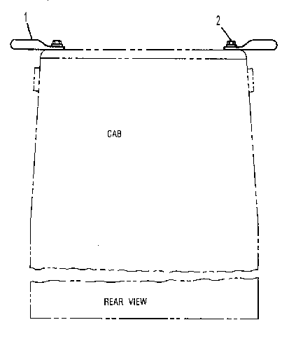 Поручень 9W5342 CAT