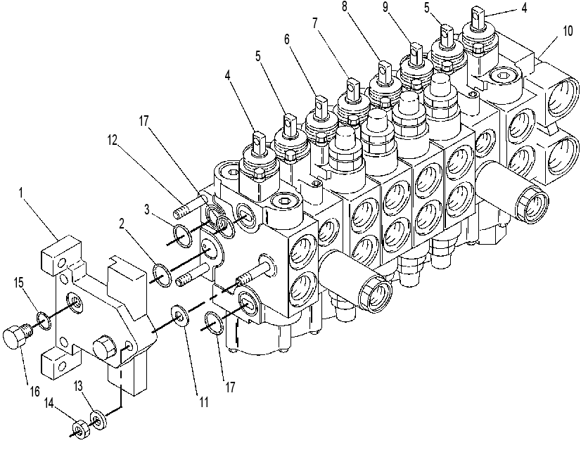 Клапан 9T6400 CAT
