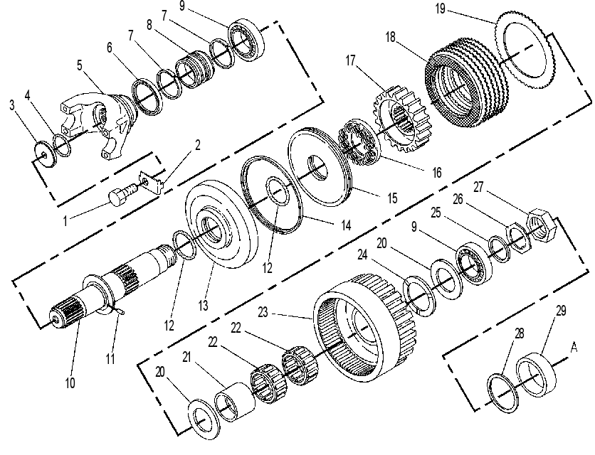 TRANSFER GP-DRIVE 7T5866 CAT