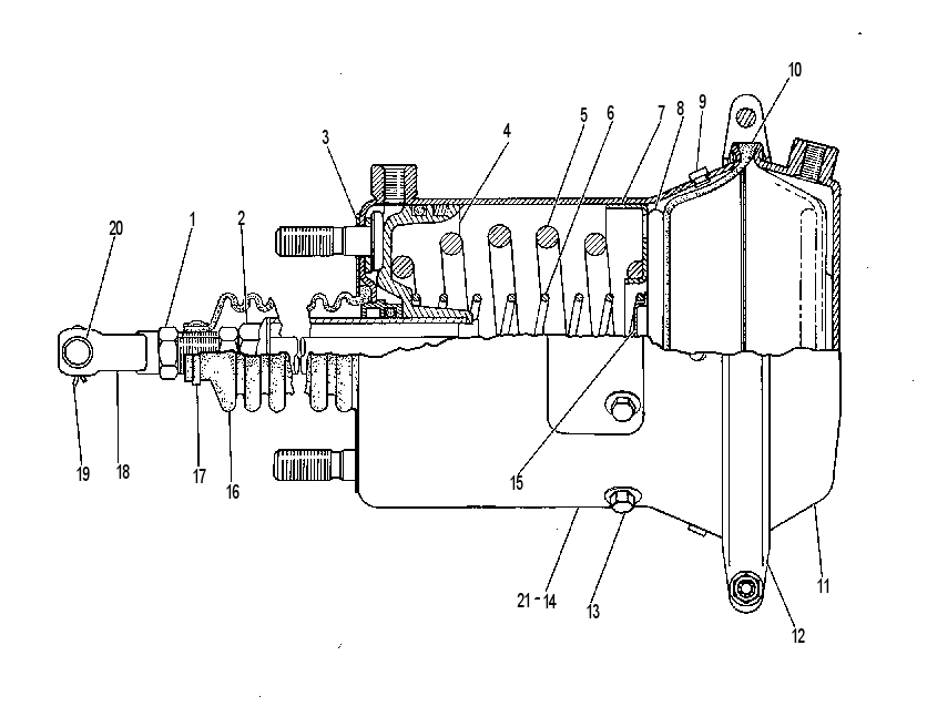 ACTUATOR GP-BRAKE 6G7490 CAT