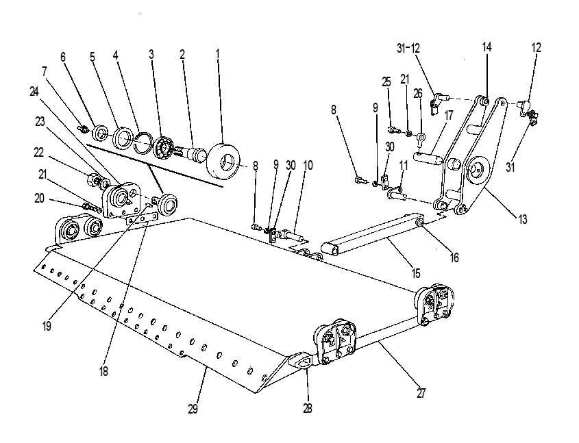 DOOR GP-BOTTOM 8J3498 CAT