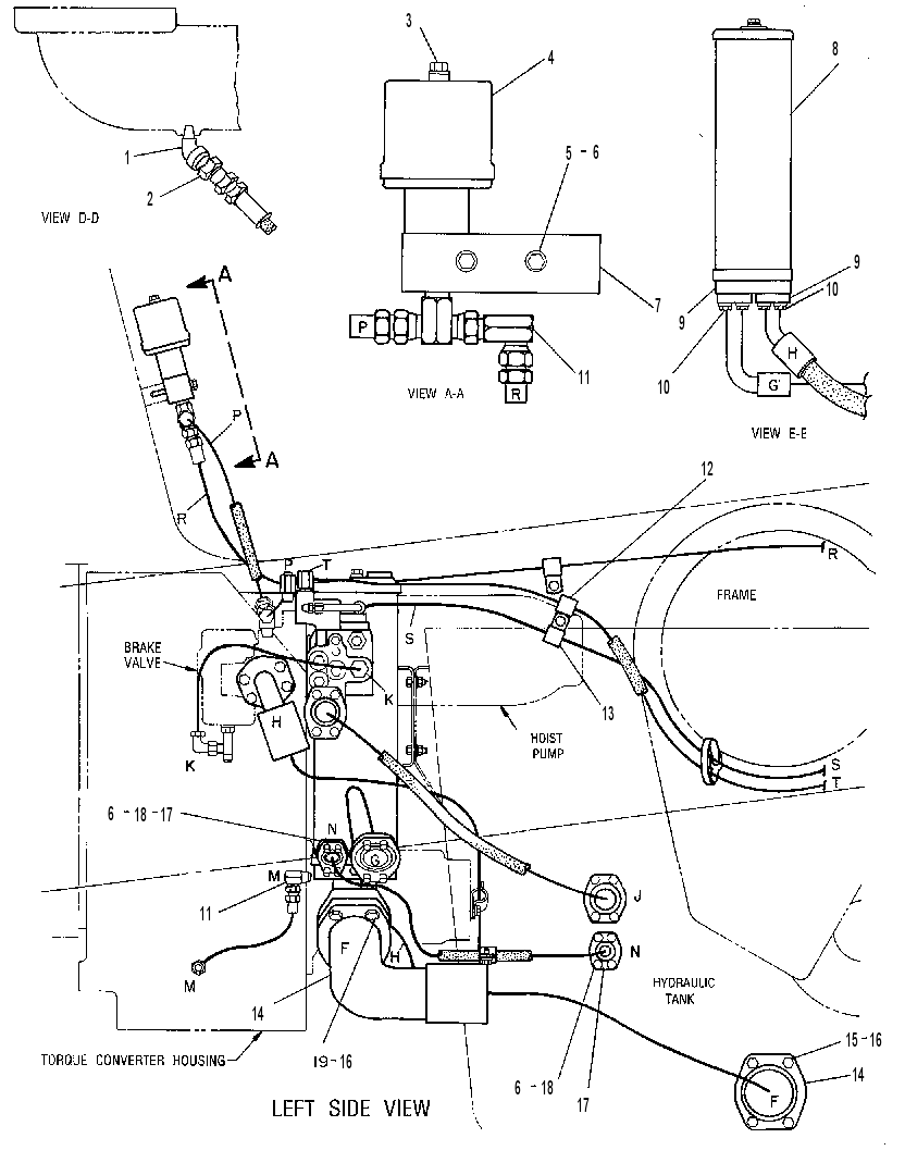 FILTER & LINES GP-TORQUE CONV 8W4448 CAT