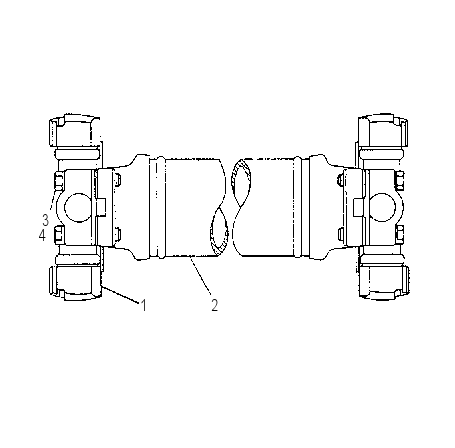 UNIVERSAL JOINT GP-PUMP DRIVE 8W4452 CAT