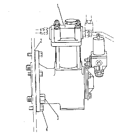 Компрессор воздушный 7C4804 CAT
