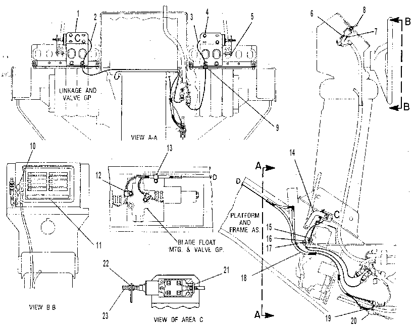 WIRING GP-FLOAT CONTROL 8W2014 CAT