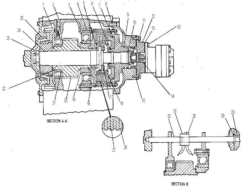 Трансмиссия судовая 9W6213 CAT