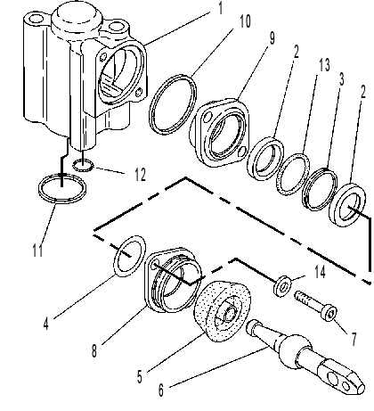 LEVER GP 9T4917 CAT