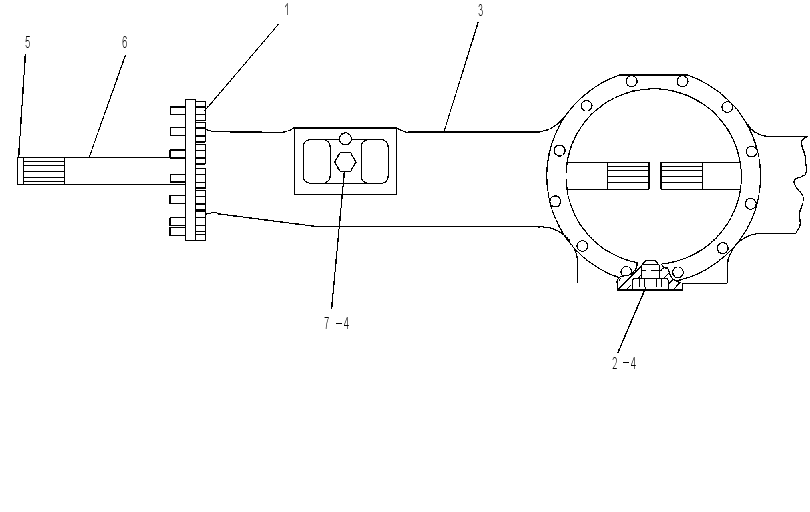 AXLE GP-FIXED 9C0638 CAT
