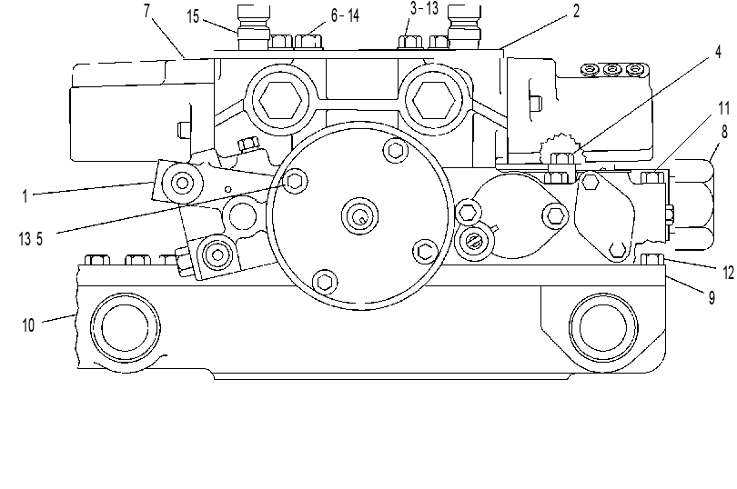 Клапан 9W8590 CAT