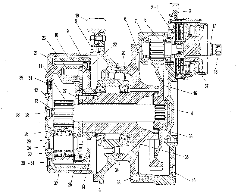 FINAL DRIVE & BRAKE GP 3A6719 CAT