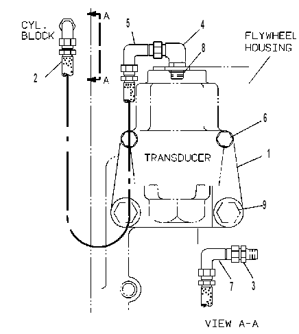 Крепление контактора 7W9662 CAT