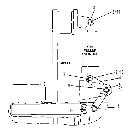 PULLER GP-PIN 4T0140 CAT