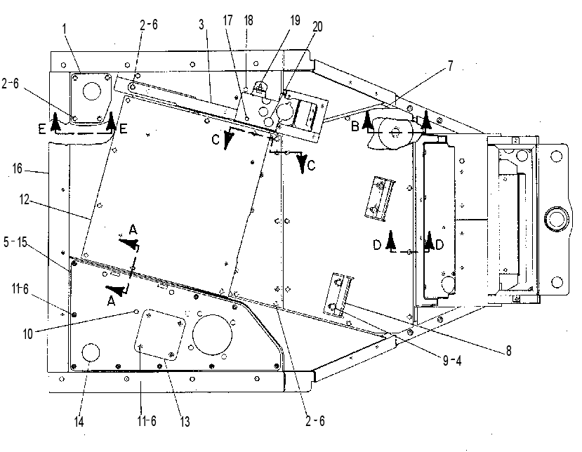 Площадка 9W9419 CAT