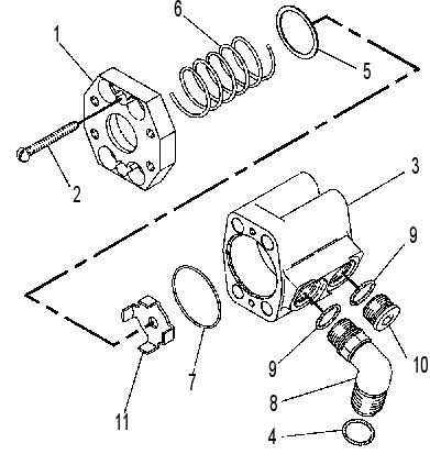VALVE GP-COOLER BYPASS 9T1787 CAT