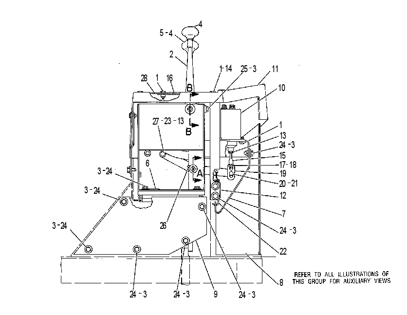CONTROL GP-MECHANICAL HYD 8V1178 CAT