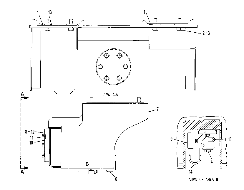 TANK GP-TRANSMISSION 9G8127 CAT