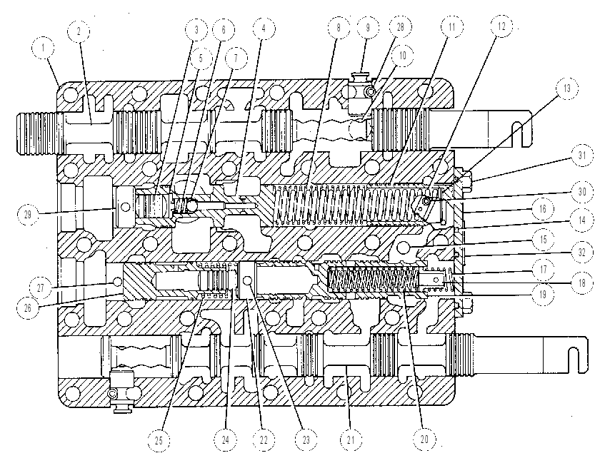 Клапан-селектор с регулятором давления 3T5816 CAT