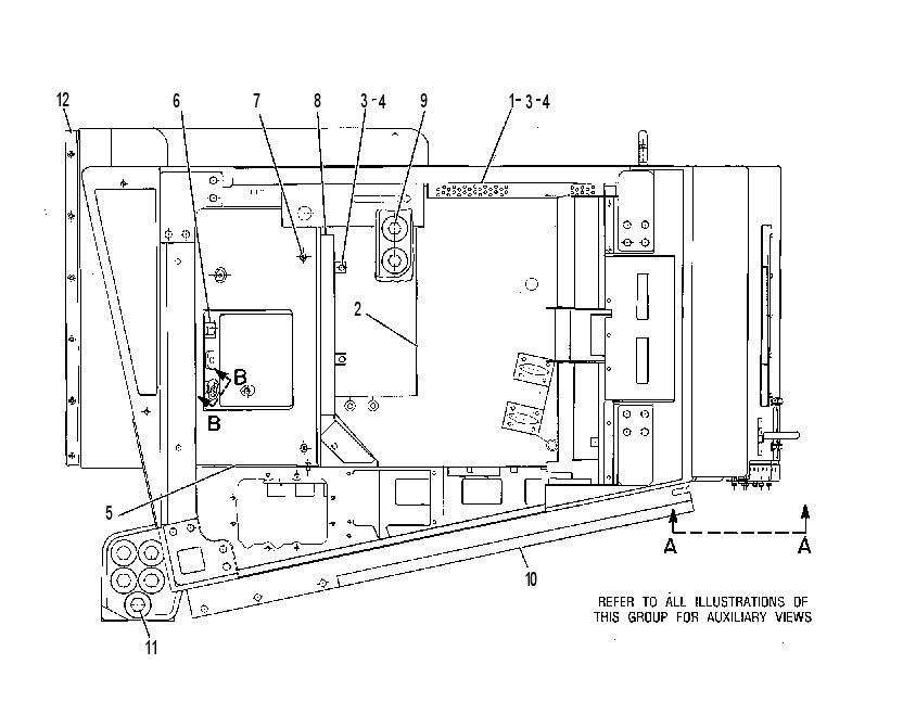 COMPARTMENT GP-OPERATOR 5T0733 CAT