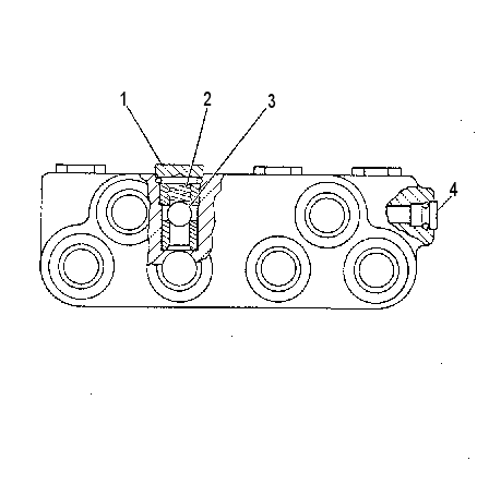 Клапан обратный 9T1725 CAT