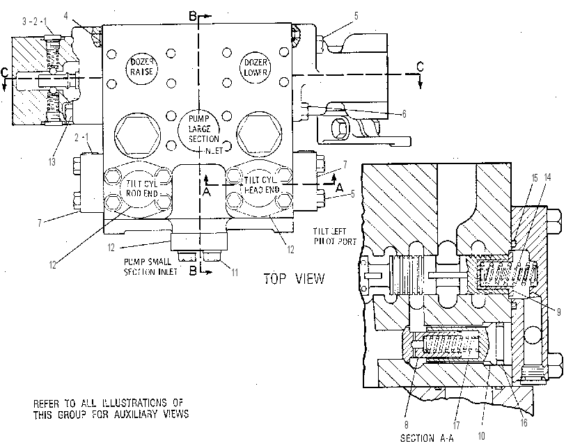 Клапан управляющий 9T4320 CAT