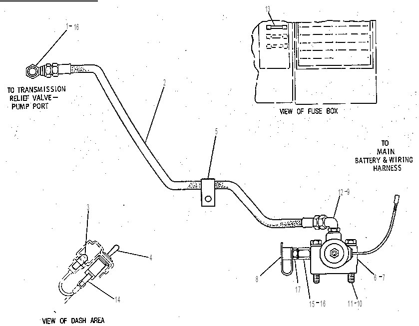 Управление блокировкой дифференциала 8W1973 CAT
