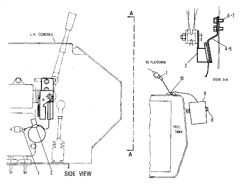 Сигнализация заднего хода 7G5540 CAT