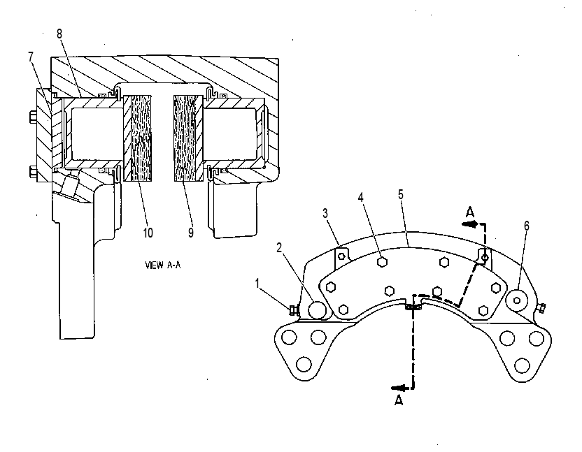 BRAKE GP-HYD CALIPER SERVICE 6G6436 CAT
