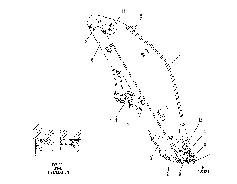 STICK GP-SHOVEL 2V1238 CAT