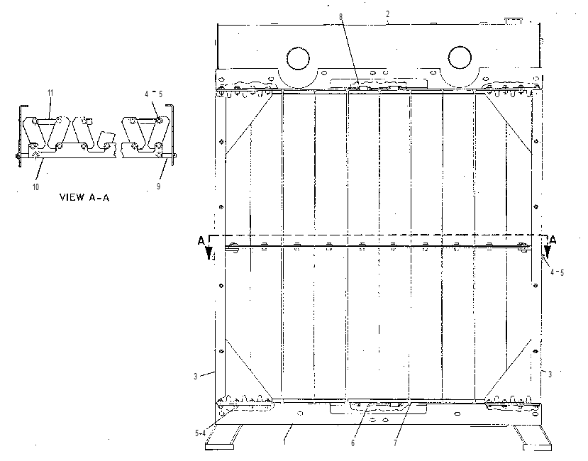 Радиатор 7C4404 CAT