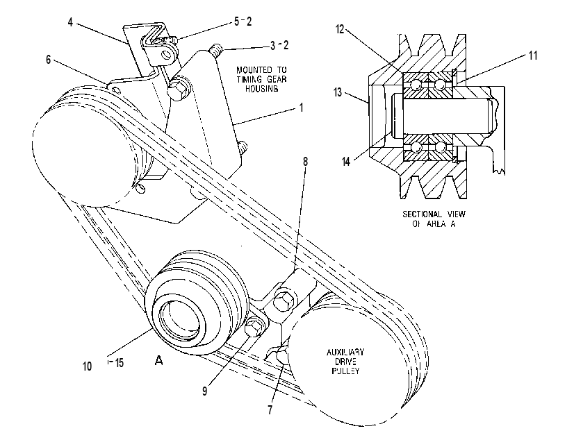MOUNTING GP-HYD STEERING 7C0477 CAT