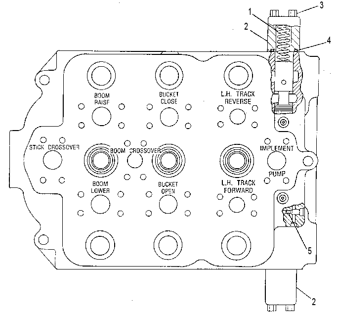 Клапан 6E5703 CAT