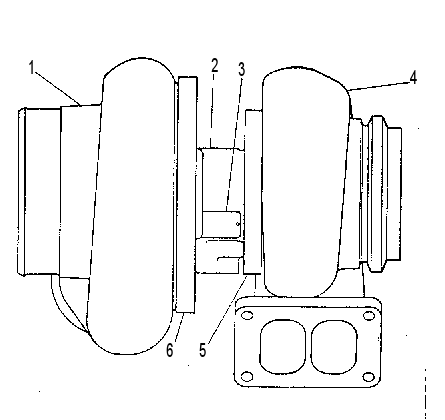 Турбокомпрессор 7C6609 CAT