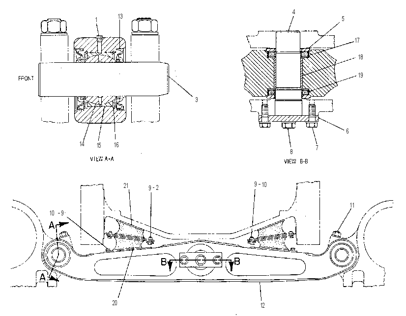 Балансир 9W9050 CAT