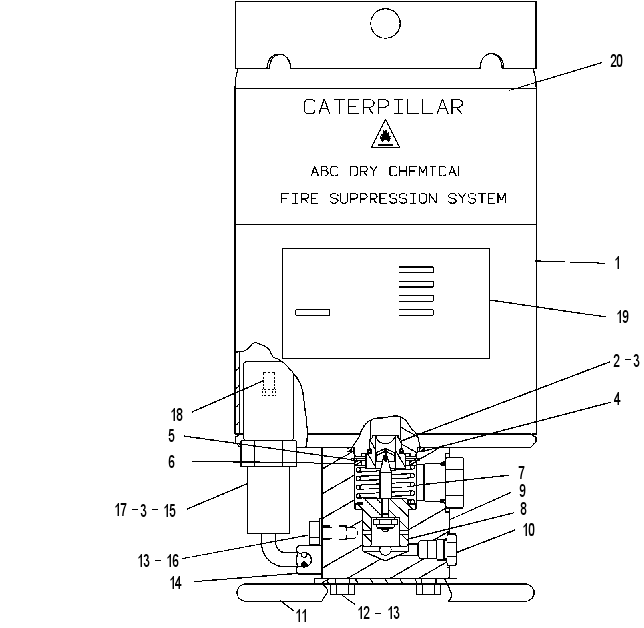 VALVE & CYLINDER GP 8C4594 CAT