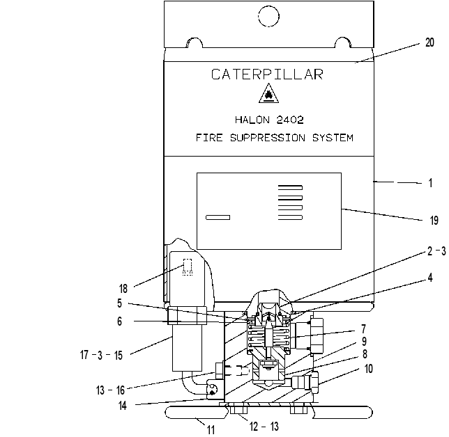 VALVE & CYLINDER GP 8C4593 CAT