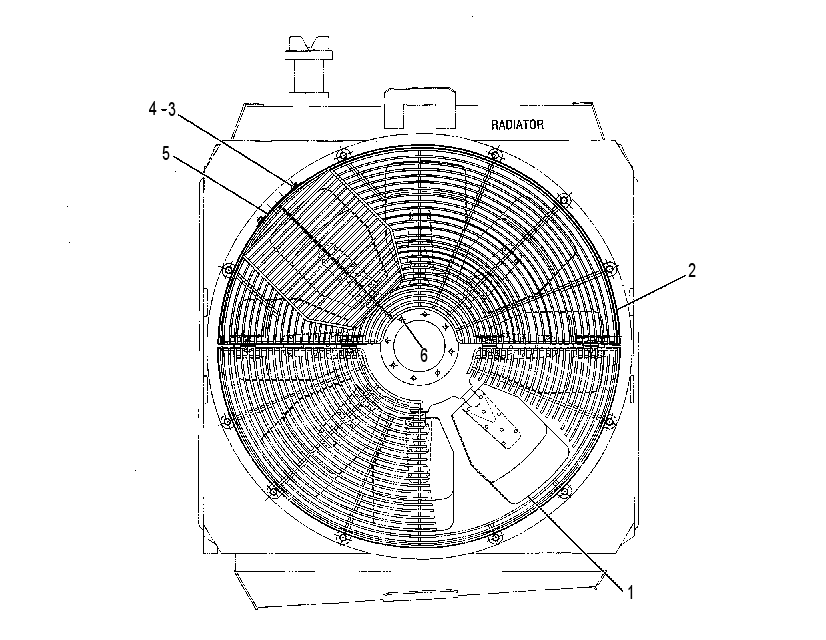 FAN GP-REVERSIBLE 2W5921 CAT