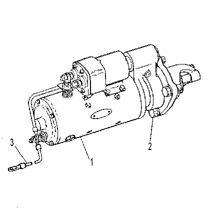 Стартер электрический 5N6704 CAT