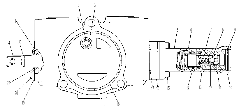 Клапан управляющий 9T6790 CAT