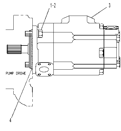 Насос пластинчатый 4V4617 CAT
