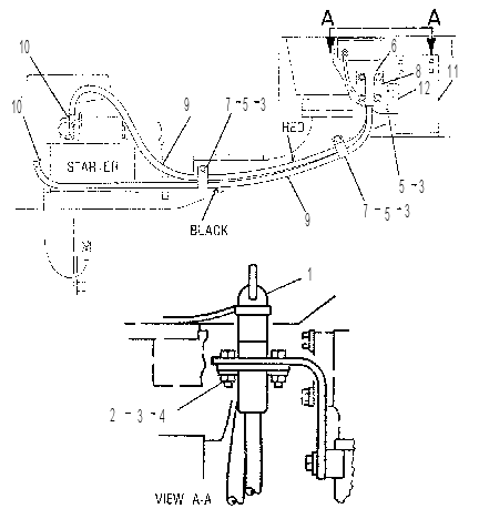 RECEPTACLE GP-AUXILIARY START 5V6027 CAT