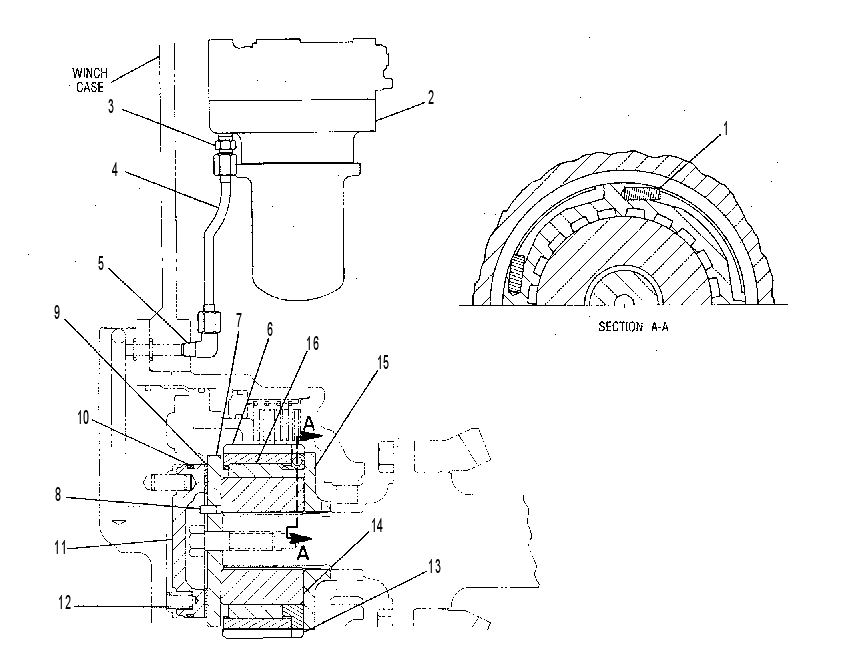 CONVERSION GP-WINCH 6Y2217 CAT