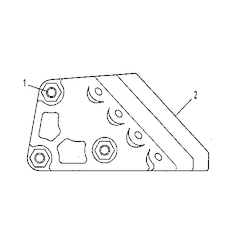Боковой нож 9W8565 CAT