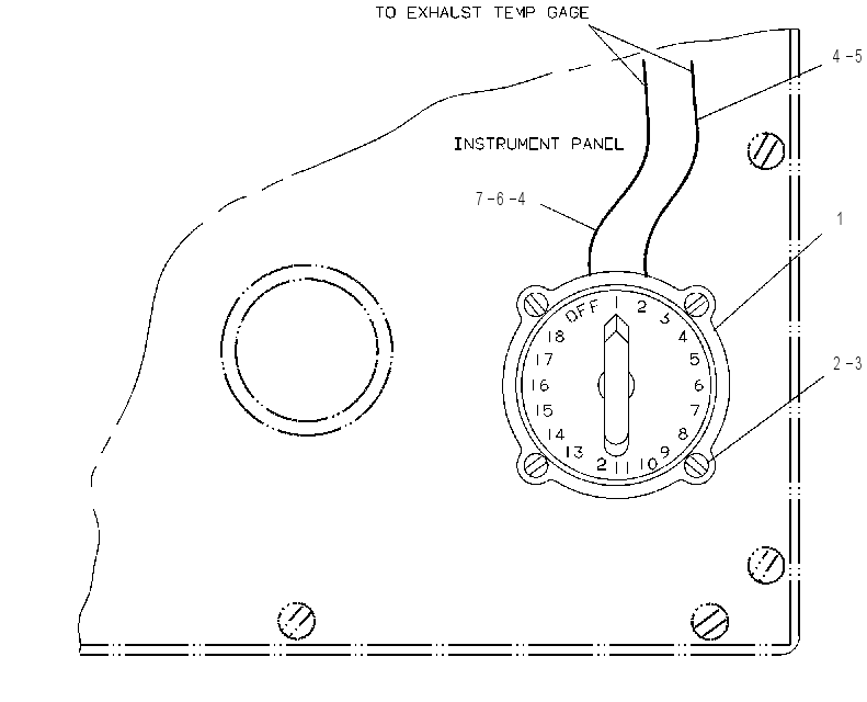 SWITCH GP-PYROMETER 7W1605 CAT