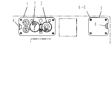 Панель приборов 5T2467 CAT