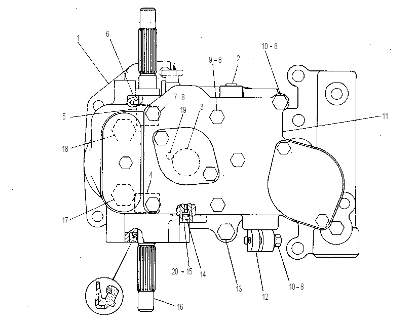 Регулятор оборотов 4W6071 CAT