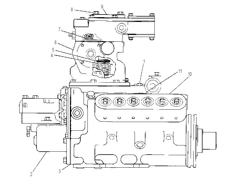 PUMP GP-GOV, FUEL INJ & TFR 7C9203 CAT