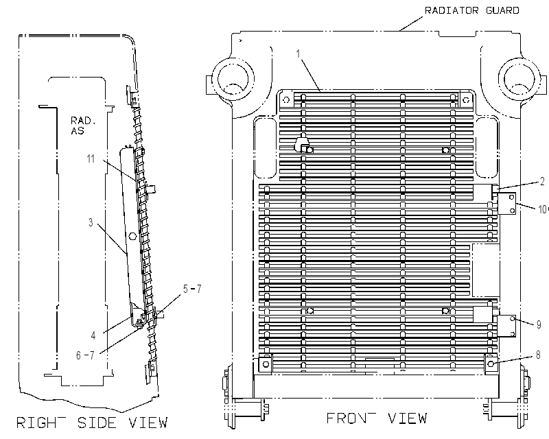 GRILL GP-SOUND SUPPRESSION 6Y2478 CAT