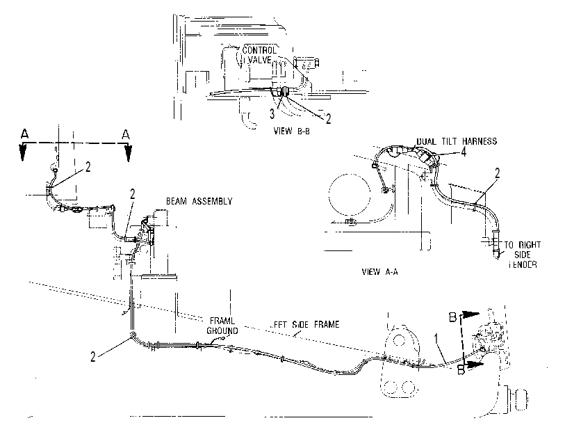 Проводка 7T7724 CAT
