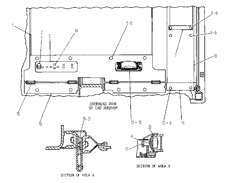 Каркас безопасности (ROPS) 3W4929 CAT